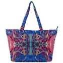 Cobalt arabesque Full Print Shoulder Bag View1