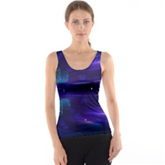 Abstract Colorful Pattern Design Tank Top by Ravend