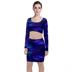 Abstract Colorful Pattern Design Top And Skirt Sets by Ravend