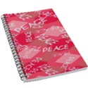 Background Peace Doodles Graphic 5.5  x 8.5  Notebook View1