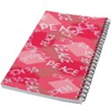 Background Peace Doodles Graphic 5.5  x 8.5  Notebook View2