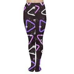 Abstract Background Graphic Pattern Tights by Ravend