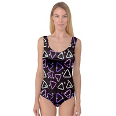 Abstract Background Graphic Pattern Princess Tank Leotard  by Ravend