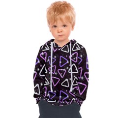 Abstract Background Graphic Pattern Kids  Overhead Hoodie by Ravend