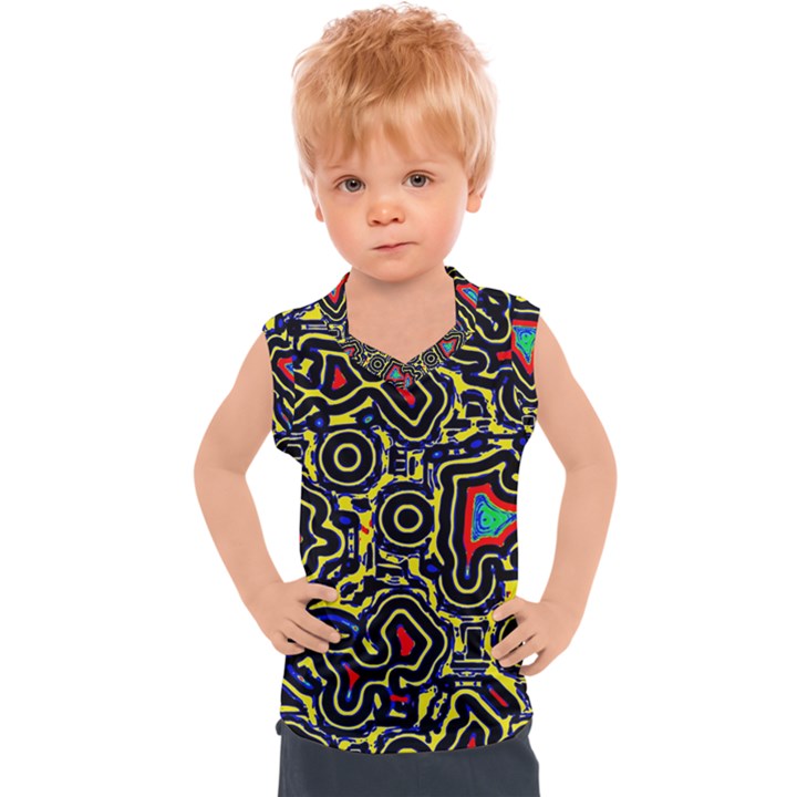 Background Graphic Art Kids  Sport Tank Top