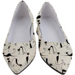 Pattern Cats Black Feline Kitten Women s Block Heels  by Ravend