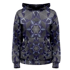 Kaleidoscope Geometric Pattern Women s Pullover Hoodie