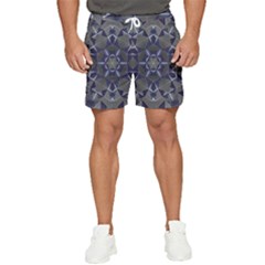 Kaleidoscope Geometric Pattern Men s Runner Shorts by Ravend