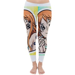 Nami Lovers Money Classic Winter Leggings by designmarketalsprey31