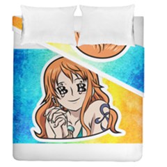 Nami Lovers Money Duvet Cover Double Side (queen Size) by designmarketalsprey31