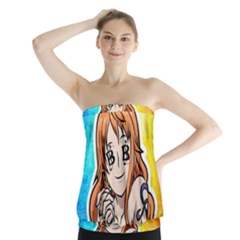 Nami Lovers Money Strapless Top by designmarketalsprey31