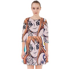 Nami Lovers Money Smock Dress by designmarketalsprey31