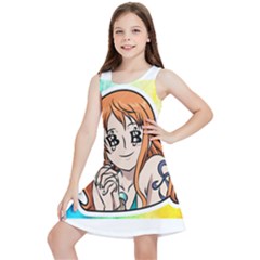 Nami Lovers Money Kids  Lightweight Sleeveless Dress by designmarketalsprey31