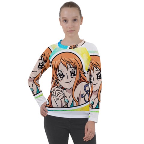 Nami Lovers Money Women s Long Sleeve Raglan Tee by designmarketalsprey31