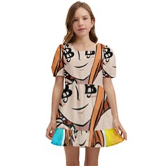 Nami Lovers Money Kids  Short Sleeve Dolly Dress