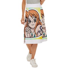 Nami Lovers Money Midi Panel Skirt by designmarketalsprey31