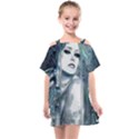 Sapphire Slime Kids  One Piece Chiffon Dress View1