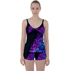 Sparkle Tie Front Two Piece Tankini by Sparkle