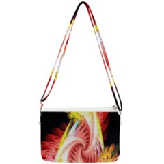 Fractalflowers Double Gusset Crossbody Bag by Sparkle