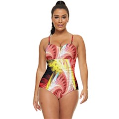 Fractalflowers Retro Full Coverage Swimsuit by Sparkle