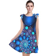 Digitalart Balls Tie Up Tunic Dress by Sparkle