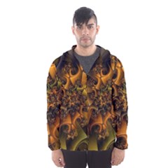 Digitalartflower Men s Hooded Windbreaker by Sparkle