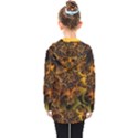 Digitalartflower Kids  Double Breasted Button Coat View2