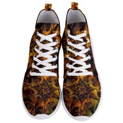 Digitalartflower Men s Lightweight High Top Sneakers by Sparkle