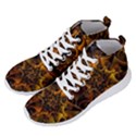 Digitalartflower Men s Lightweight High Top Sneakers View2