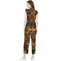 Digitalartflower Women s Frill Top Chiffon Jumpsuit View2