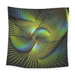 Digitalart  Waves Square Tapestry (large)