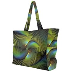 Digitalart  Waves Simple Shoulder Bag by Sparkle