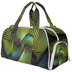 Digitalart  Waves Burner Gym Duffel Bag by Sparkle