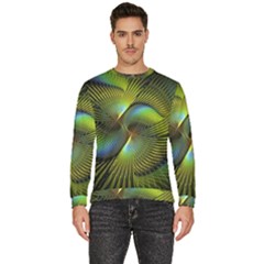 Digitalart  Waves Men s Fleece Sweatshirt by Sparkle