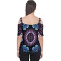 Digitalart Kaleidoscope Cutout Shoulder Tee View2