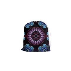 Digitalart Kaleidoscope Drawstring Pouch (XS)