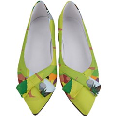 Mother And Daughter Yoga Art Celebrating Motherhood And Bond Between Mom And Daughter  Women s Bow Heels