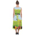 Mother And Daughter Y Midi Tie-Back Chiffon Dress View2