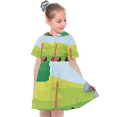 Mother And Daughter Y Kids  Sailor Dress by SymmekaDesign