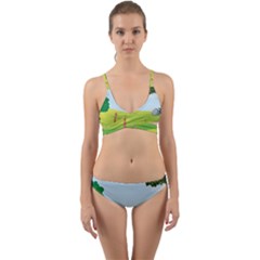 Large Wrap Around Bikini Set