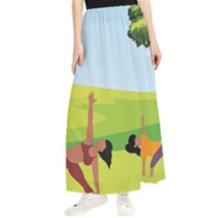 Large Maxi Chiffon Skirt