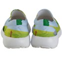 Mother And Daughter Yoga Art Celebrating Motherhood And Bond Between Mom And Daughter. Kids Lightweight Slip Ons View4