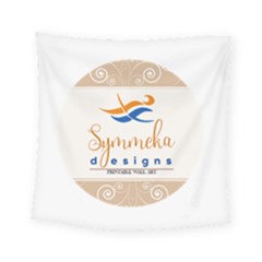 Logo Pngdd Square Tapestry (small) by SymmekaDesign