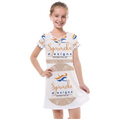 Logo Pngdd Kids  Cross Web Dress by SymmekaDesign