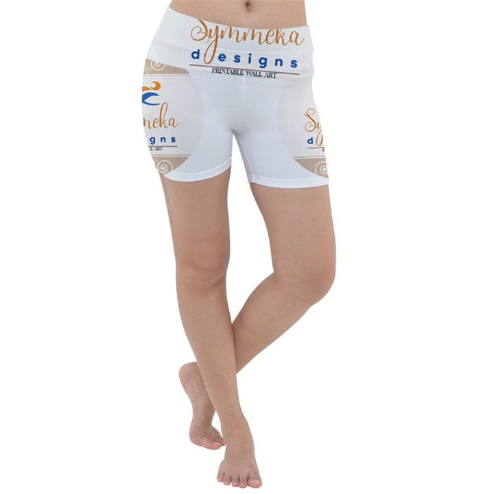 Logo Pngdd Lightweight Velour Yoga Shorts