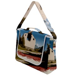  Us Ventag Eagles Travel Poster Graphic Style Redbleuwhite  Box Up Messenger Bag by steakspro94