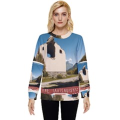  Us Ventag Eagles Travel Poster Graphic Style Redbleuwhite  Hidden Pocket Sweatshirt by steakspro94