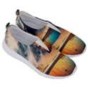 Abstract Color Colorful Mountain Ocean Sea No Lace Lightweight Shoes View3