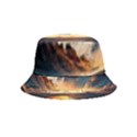 Abstract Color Colorful Mountain Ocean Sea Bucket Hat (Kids) View1