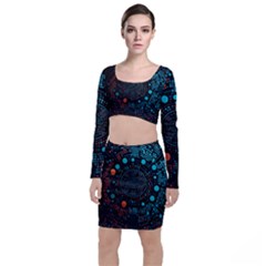 Big Data Abstract Abstract Background Top And Skirt Sets by Pakemis